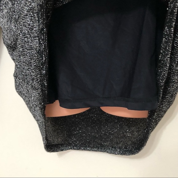 Miracle Body by Miraclesuit Black & Silver Cowl Neck - Picture 3 of 8